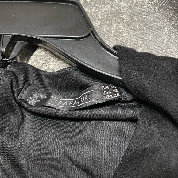 Zara Trafaluc Black Suede Romper - Picture 7 of 12